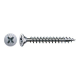Pack De 5 Unidades - Caja 40 Unid. Tornillo Madera Cabeza Plana Wirox 4,0x40mm Spax