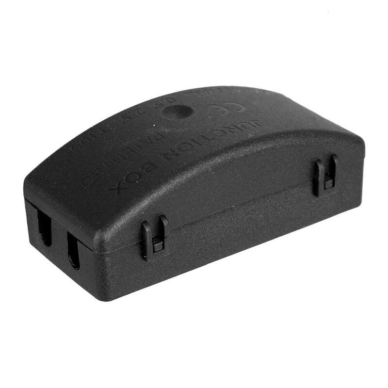 Pack De 5 Unidades - Caja De Conexion Para Iluminacion Ip20 Vacia Black Series Solera (Retractilado) Bk-L