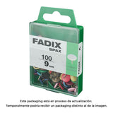 Pack De 5 Unidades - Caja M 100 Unid. Chincheta Plana Surtido 9mm Fadix