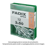 Pack De 5 Unidades - Caja M 12 Unid. Hembrilla Cerrada Cinc 3,0x50mm Fadix