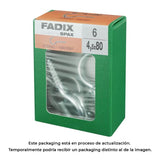 Pack De 5 Unidades - Caja M 6 Unid. Hembrilla Abierta Cinc 4,5x80mm Fadix