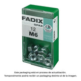Pack De 5 Unidades - Caja S 12 Unid. Tuerca Cinc M 6 Fadix