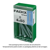 Pack De 5 Unidades - Caja S 6 Unid. Tornillo Metrica Cp M 4x50mm Fadix