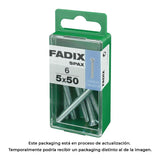Pack De 5 Unidades - Caja S 6 Unid. Tornillo Metrica Cp M 5x50mm Fadix