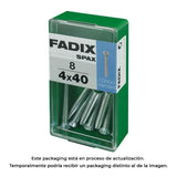 Pack De 5 Unidades - Caja S 8 Unid. Tornillo Metrica Cp M 4x40mm Fadix