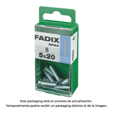 Pack De 5 Unidades - Caja S 8 Unid. Tornillo Metrica Cp M 5x20mm Fadix