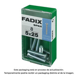 Pack De 5 Unidades - Caja S 8 Unid. Tornillo Metrica Cp M 5x25mm Fadix