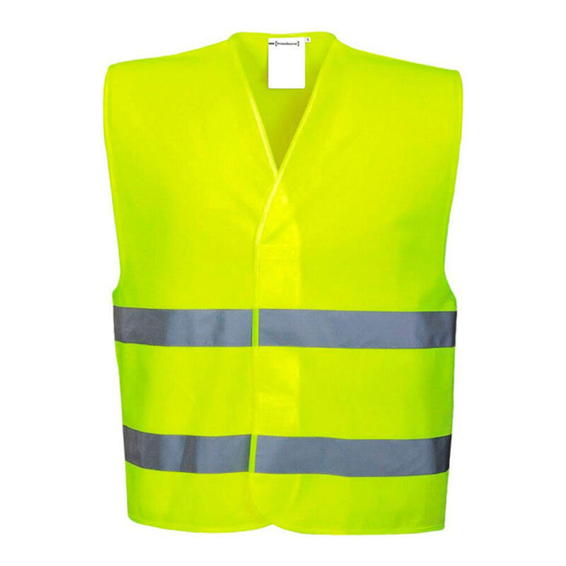 Pack De 5 Unidades - Chaleco De Alta Visibilidad Amarillo Fluor Talla M