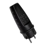 Pack De 5 Unidades - Clavija Bipolar De Goma (Cee 7/7), Ip44, 16a 250v