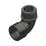 Pack De 5 Unidades - Codo 90° Polipropileno Rosca Macho/Hembra ½ Pulg