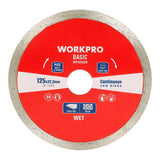 Pack De 5 Unidades - Disco Diamantado Continuo Basic Ø125 X 7 X 22,2 Mm