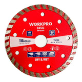 Pack De 5 Unidades - Disco Diamantado Continuo Turbo Basic, Ø115 X 20 Mm
