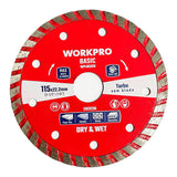 Pack De 5 Unidades - Disco Diamantado Continuo Turbo Basic Ø115 X 22,2 Mm