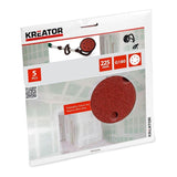 Pack De 5 Unidades - Disco Lija Cartón Yeso Ø225 Mm G180, Blister 5 Uds