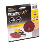 Pack De 5 Unidades - Disco Lija Ø150 Mm G60, Blister 5 Uds