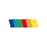 Pack De 5 Unidades Enri 4º Tapa Dura Cuaderno Espiral 4x4 Con Margen - 80 Hojas - Tapa Dura Resistente - Cuadriculado