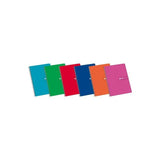 Pack De 5 Unidades Enri Cuaderno Espiral Folio T/ Dura 80h Doble Pauta 3mm 60gr  Colores Surtidos