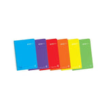 Pack De 5 Unidades Enri Plus Cuaderno Espiral Formato Cuarto 1 Linea - 80 Hojas 90gr Con Margen - Cubierta De Plastico - Colores Surtidos