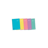Pack De 5 Unidades Enri Plus Cuaderno Espiral Formato Folio Cuadriculado 4x4mm - 80 Hojas 90gr Con Margen - Cubierta De
