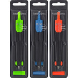 Pack De 5 Unidades Faber-Castell Compas Escolar - Circunferencias De Hasta Ø 360mm - Incluye Bote De Minas - Colores