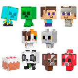 Pack De 5 Unidades - Figura Intercambiable Minecraft 9,5cm Surtido