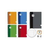 Pack De 5 Unidades Golden Extra Cuaderno Espiral 4âº 80 Hojas 90grs Cuadricula - Margen Remarcado - Tapa Forrada -