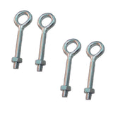 Pack De 5 Unidades - Hembrilla Soldada Con Tuerca Hm01, M3 X 20 Mm, Zincado, Blister 4 Uds