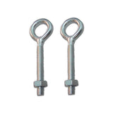 Pack De 5 Unidades - Hembrilla Soldada Con Tuerca Hm01, M8 X 60 Mm, Zincado, Blister 2 Uds
