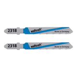 Pack De 5 Unidades - Hoja De Sierra De Calar Hss 50 Mm; Vástago T; Metal; 2 Uds