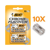 Pack De 5 Unidades - Hojas Afeitado Chrome Platinum Blíster 10 Uds