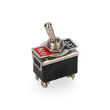Pack De 5 Unidades - Interruptor Bipolar Rabillo Metalico 10a 250v- Envasado
