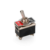 Pack De 5 Unidades - Interruptor Bipolar Rabillo Metalico 10a 250v