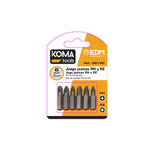 Pack De 5 Unidades - Juego 6 Puntas Ph 1-2-3 Pz 1-2-3 X 25mm