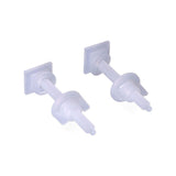 Pack De 5 Unidades - Juego De Tornillos Para Tapa Wc 9 Cm
