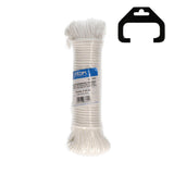 Pack De 5 Unidades - Madeja Trenzada Polipropileno Tendedero 25m Blanco Edm