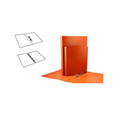 Pack De 5 Unidades Mariola Carpeta Anillas 2 X 40mm 4º Cartón Compacto Gofrado Nº 12 Cuero