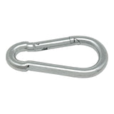 Pack De 5 Unidades - Mosquetón Bombero Sin Seguro, Msq01, Acero Galvanizado, 7 X 70 Mm. 2 Unidades