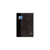 Pack De 5 Unidades Oxford Cuaderno Classic Europeanbook 1 Write&Erase 80h A4+ 5x5mm Microperforado T/Extradura Negro