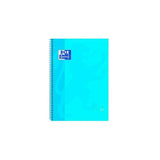 Pack De 5 Unidades Oxford Cuaderno Classic Europeanbook 1 Write&Erase 80h A4+ 5x5mm Microperforado T/Extradura Turquesa