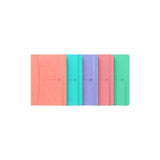 Pack De 5 Unidades Oxford Cuaderno Cosido Signature 80h A5 1 Línea Cierre C/Goma Tapa Extradura C/Surtidos Pastel
