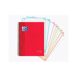 Pack De 5 Unidades Oxford Cuaderno Europeanbook 10 Classic Microperforado 150 Hojas 5x5 Tapas Extraduras Classic A4+ C/ Surtidos
