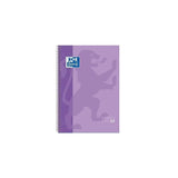 Pack De 5 Unidades Oxford Cuaderno Touch Europeanbook 1 Write&Erase 80h A4+ 5x5mm Microperforado T/Extradura Malva Pastel