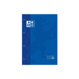 Pack De 5 Unidades Oxford School Classic Cuaderno De Recambio A4 - Tapa Blanda - Encolado - 80 Hojas - Cuadricula 5x5 -