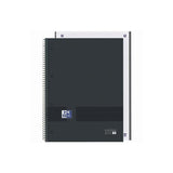Pack De 5 Unidades Oxford & You Cuaderno Europeanbook Write&Erase A4+ 80h 5x5 T/Extraduras Negro