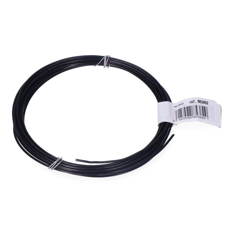 Pack De 5 Unidades - Pack 1 Unid. Rollo Alambre Aluminio 1,5mm 5m Negro
