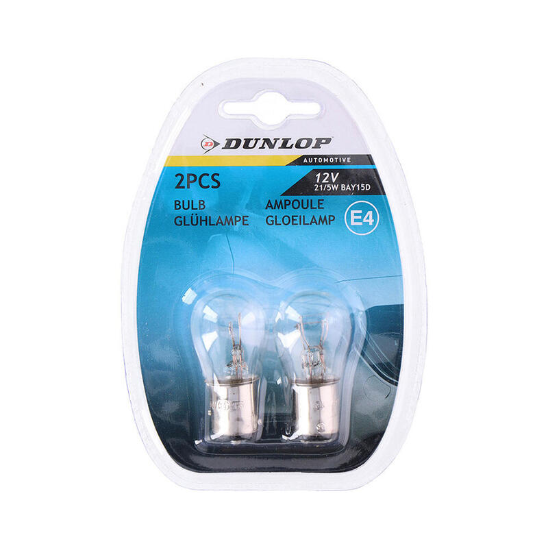 Pack De 5 Unidades - Pack 2 Bombillas 12v 21/5w Recambio Coche Dunlop