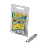 Pack De 5 Unidades - Pack 2000 Grapas De Lomo Ancho 6mm. Tipo 053. 7026000 Wolfcraft