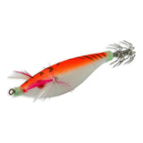 Pack De 5 Unidades - Pajarito Para La Pesca Del Calamar Y Sepia En Embarcación, 100 Mm Color Naranja Barriga Blanca