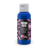 Pack De 5 Unidades - Pintura Textil Azul Ultramar , 80 Ml
