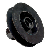 Pack De 5 Unidades - Polea Plastico Pr21 Negro Para Rodamiento Cinta 18 Mm